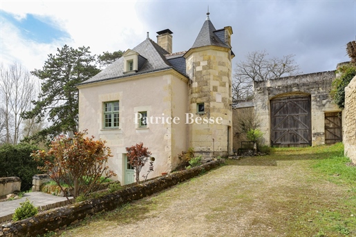 A 16th century manor house and its outbuildings on almost 10 hectares, immersed in vineyards between
