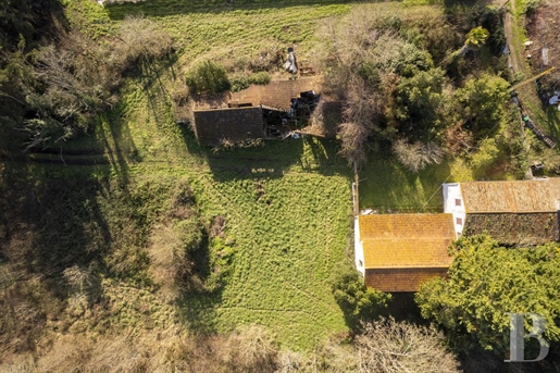 Sur l'île d'Oléron, une maison et sa grange à réhabiliter, sur presque 4 ha d'une zone naturelle pro