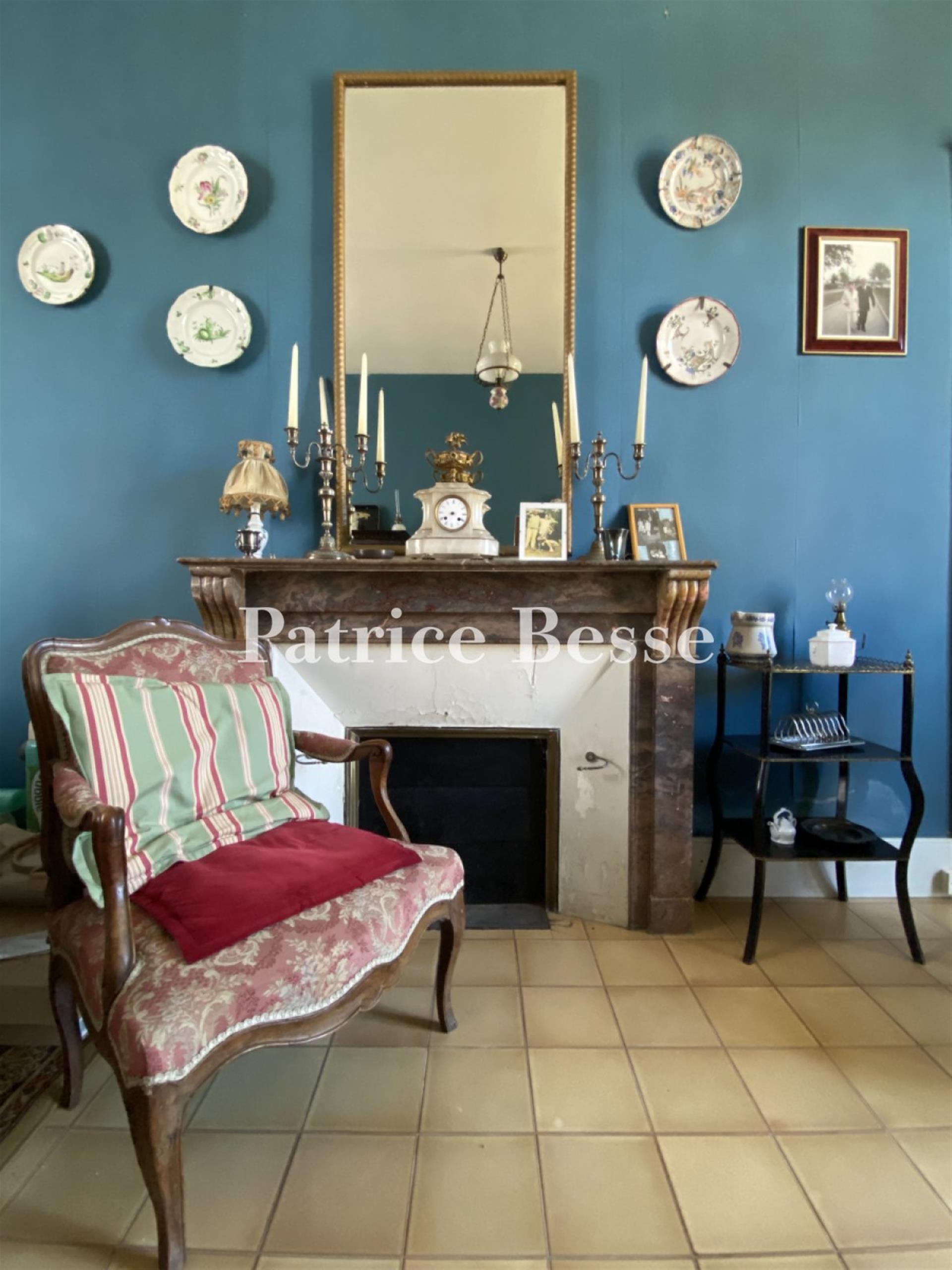 A grand nineteenth-century house with a garden and annexe in a historical town in the south of Franc