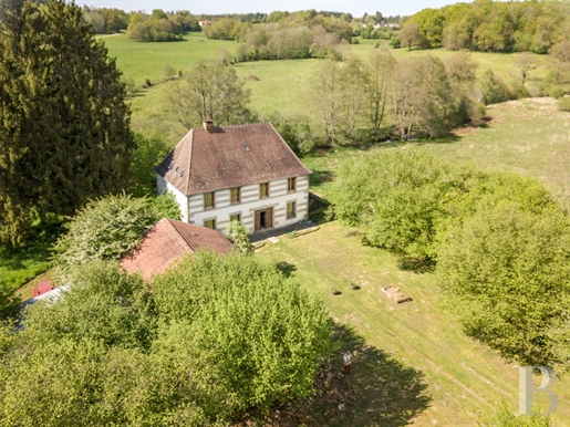 A 19th century house and its 10-ha estate between Aubusson, Bourganeuf and Guéret in the Creuse.