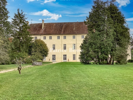 In de Ain, tussen Lyon en Genève, een appartement van 105 m² in een middeleeuws kasteel geklasseerd