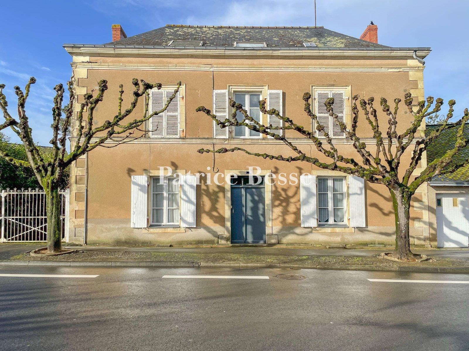 A grand 19th-century house with a vast garden, nestled in the south of France's Mayenne department.