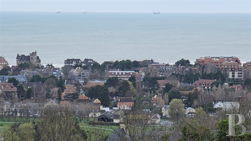 In der Normandie, in der Nähe von Deauville, mit herrlichem Blick auf das Meer, eine 70 m² große re