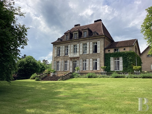 An 18th-century chateau with around two hectares of grounds near Luxeuil-les-Bains in France's Haute