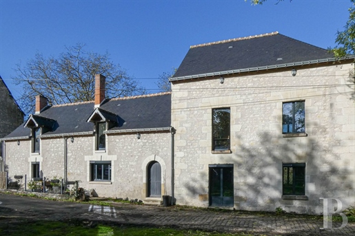 A fully restored former mill with outbuildings in grounds that cover around 6,000m², thirty minutes