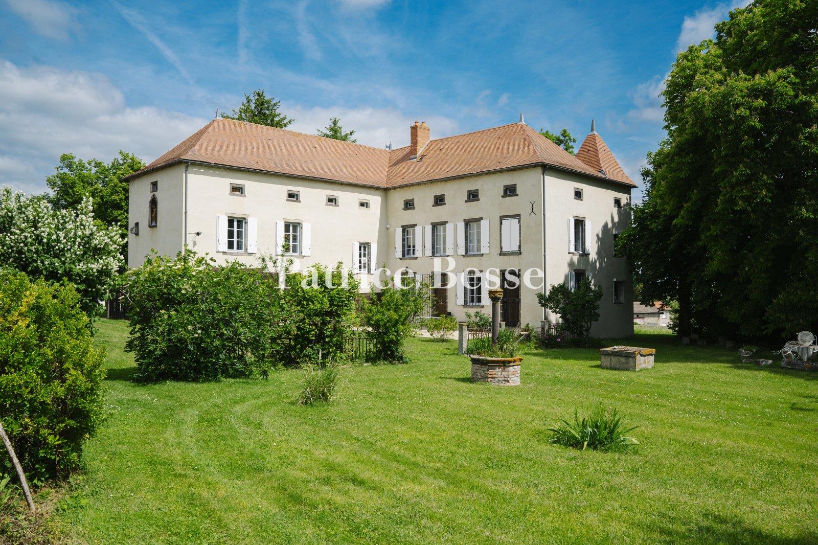 Dans le nord du département du Puy-de-Dôme, un château établi au centre d'un terrain de 5 ha.