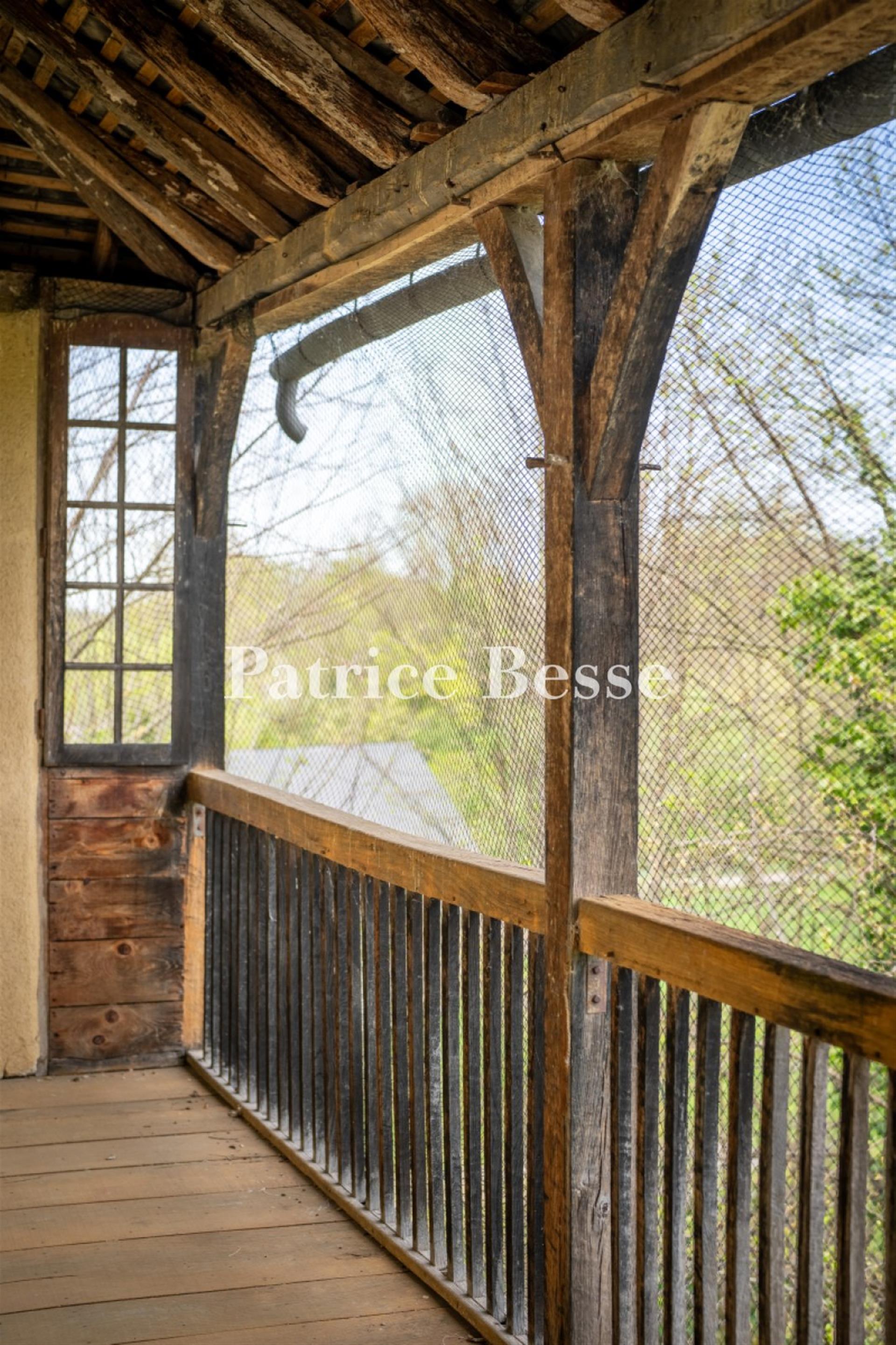 A listed historical monument medieval castle and its former mill in the Hautes-Pyrénées area, in tre