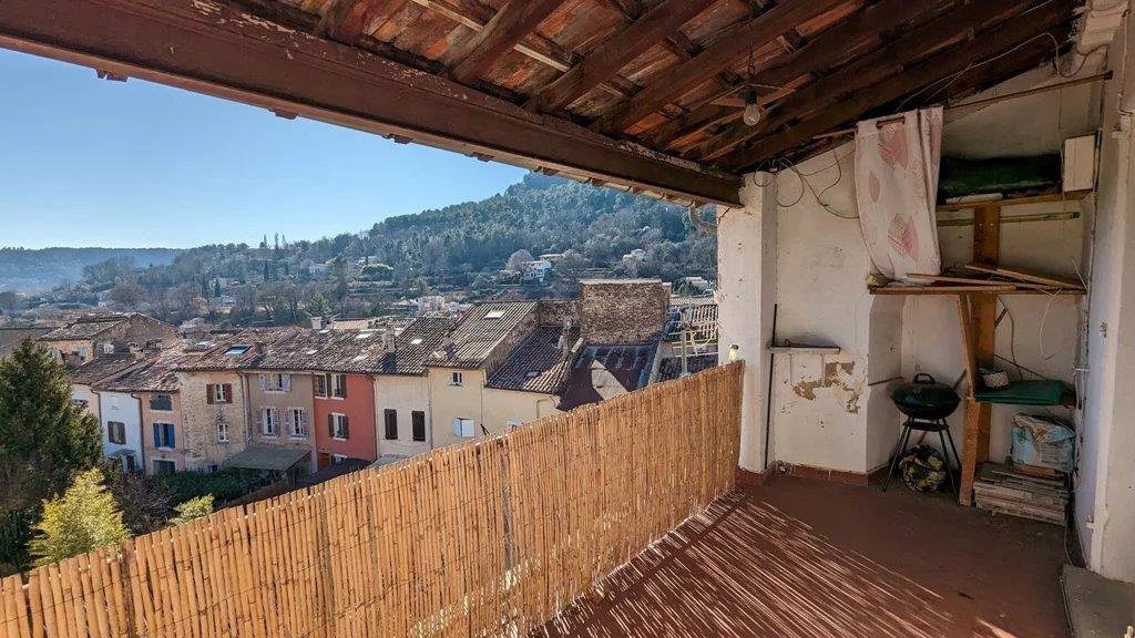 Salernes - 62.43m² apartment with balcony with stunning views