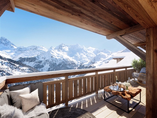 At the top of the resort, Meribel-Mottaret offers ski-in/ski-out access to the exceptional 3 Vallees