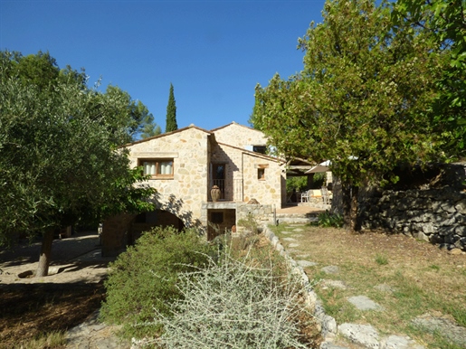 Situated on about 1,7 hectares of land, planted with pines and olive trees, in a quiet area but not