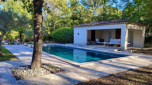 Nestled within the captivating landscape of Provence in Lorgues, this magnificent house stands proud