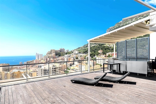 Wake up to incredible coastal views from this dream penthouse.....

In Beausoleil, just a