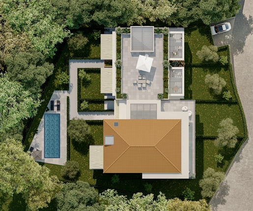 Unique on the market, this contemporary project due to be completed end of 2025 proposes an intimate