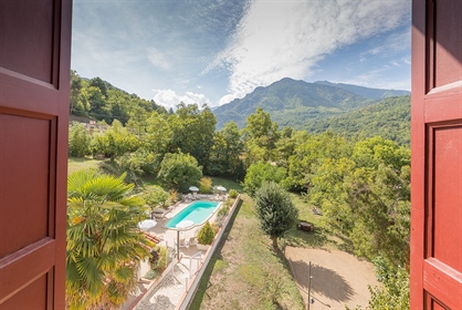 Offering breath taking mountain views, ideally located between sea and mountains, in a secluded, rur