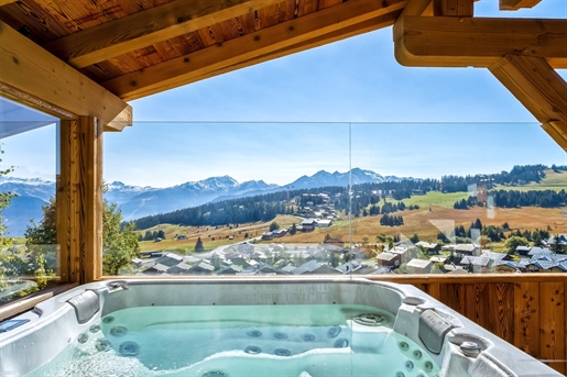 This magnificent Chalet located in the heart of the Espace Diamant, offers an exceptional living spa
