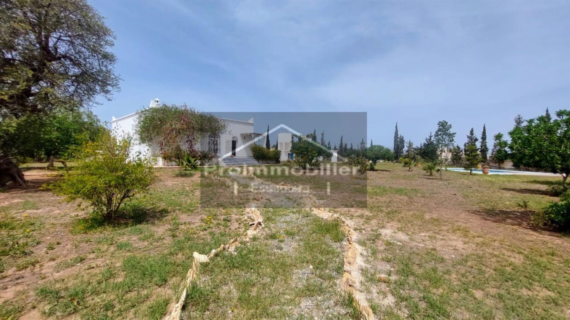 24-04-01-VM Prachtig landhuis van 170 m² te koop in Essaouira Terrein 5226 m²