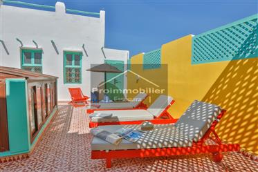 23-11-04-Vrmh Magnifique riad de luxe Maison d'hôtes à vendre à Essaouira 400 m² Terrain 95m²
