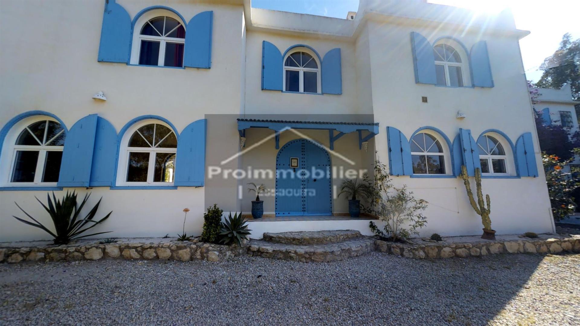 24-04-03-VMH Mooi gastenverblijf van 750 m²te koop in Essaouira Tuin 4989m²