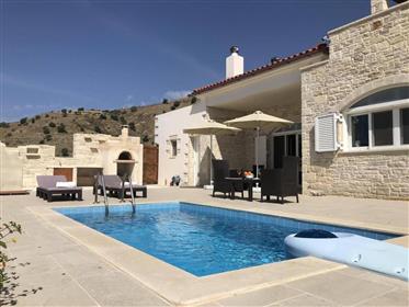 Amazing stone built villa with 2 guest houses and sea views