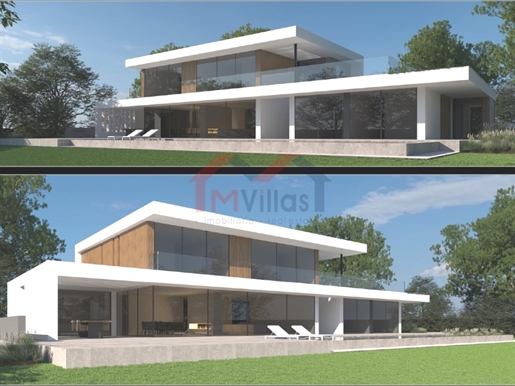 Plot with approved project for construction of villa with sea view - Almancil