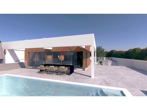 Contemporary 3-bedroom semi-detached villa with swimming pool and basement- São Brás de Alportel