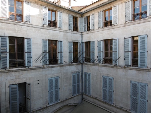 Avignon centre, bâtiment 19éme de 900 m²