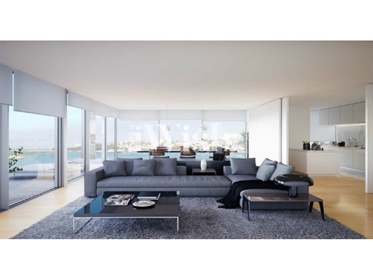 Fabuloso apartamento de 3 dormitorios, con balcón y vistas al río/mar - Vila Nova de Gaia