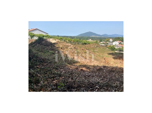 Urban land overlooking Monte Santa Tecla, in Caminha