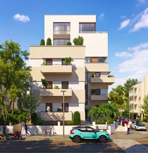 One of a kind bauhaus penthouse near Shenkin & Rothschild