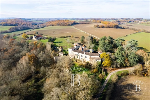Magnificent Medieval And Renaissance Chateau In The Gers With 208 Hectares