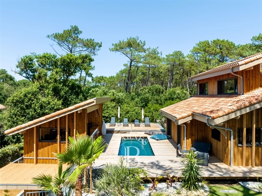 Seignosse, Villa Close To The Beach With Heated Swimming Pool