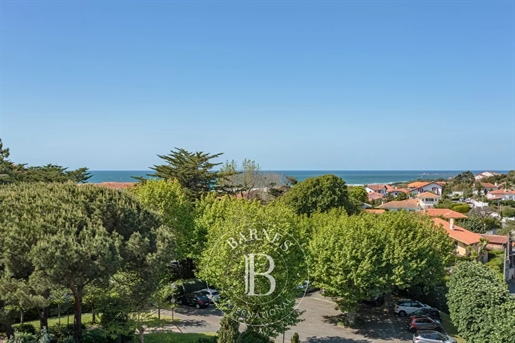 Anglet, Last Floor, Beautiful Apartment With Terrace And Garage