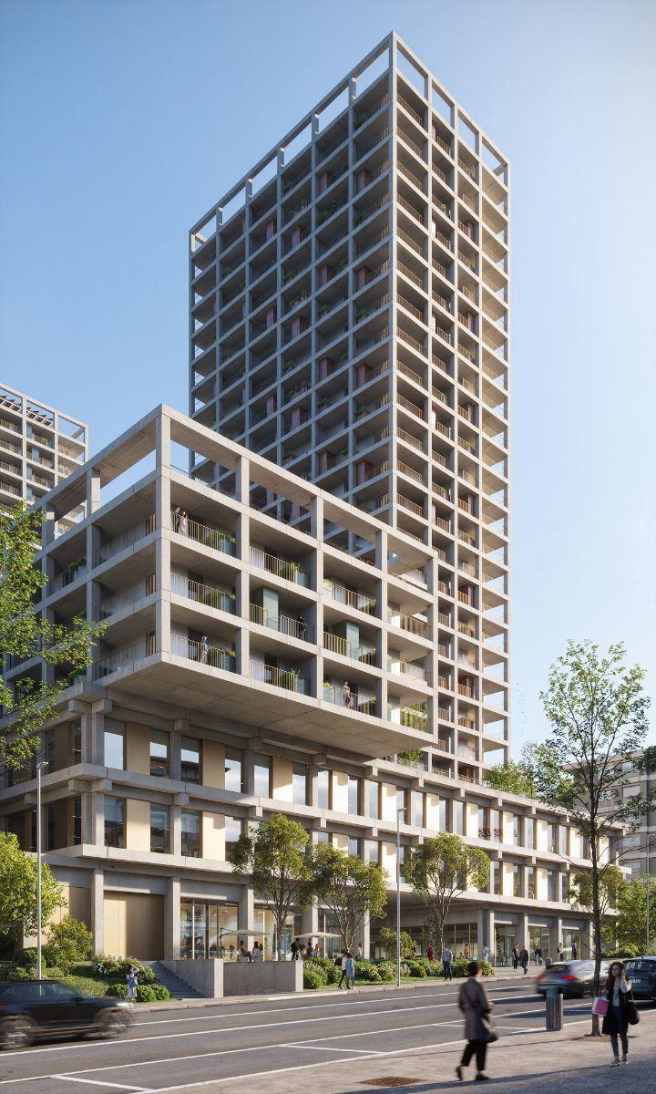 T2 on the 4th Floor, with Terrace and Balconies in the Fernão Magalhães Development, 127