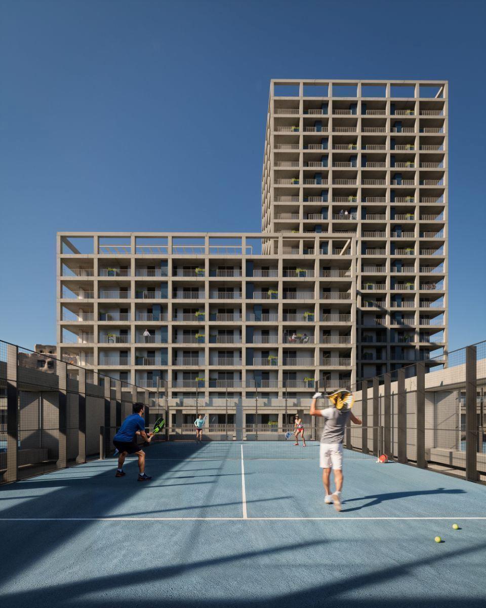 T2 on the 4th Floor, with Terrace and Balconies in the Fernão Magalhães Development, 127