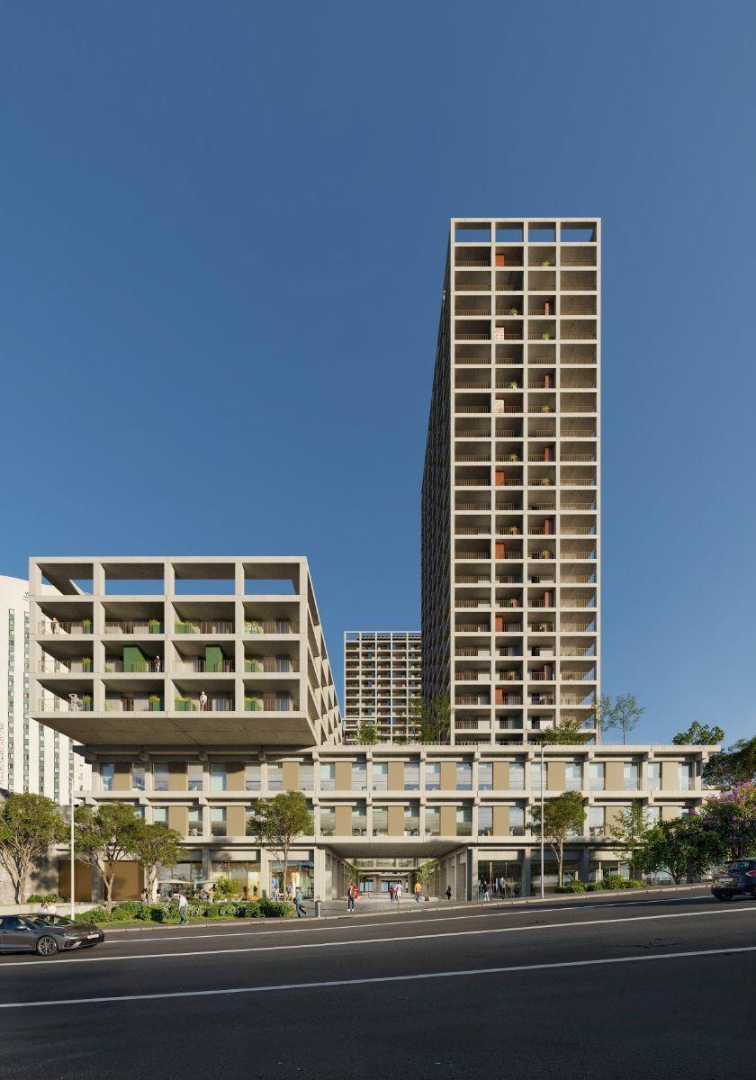 T2 on the 4th Floor, with Terrace and Balconies in the Fernão Magalhães Development, 127