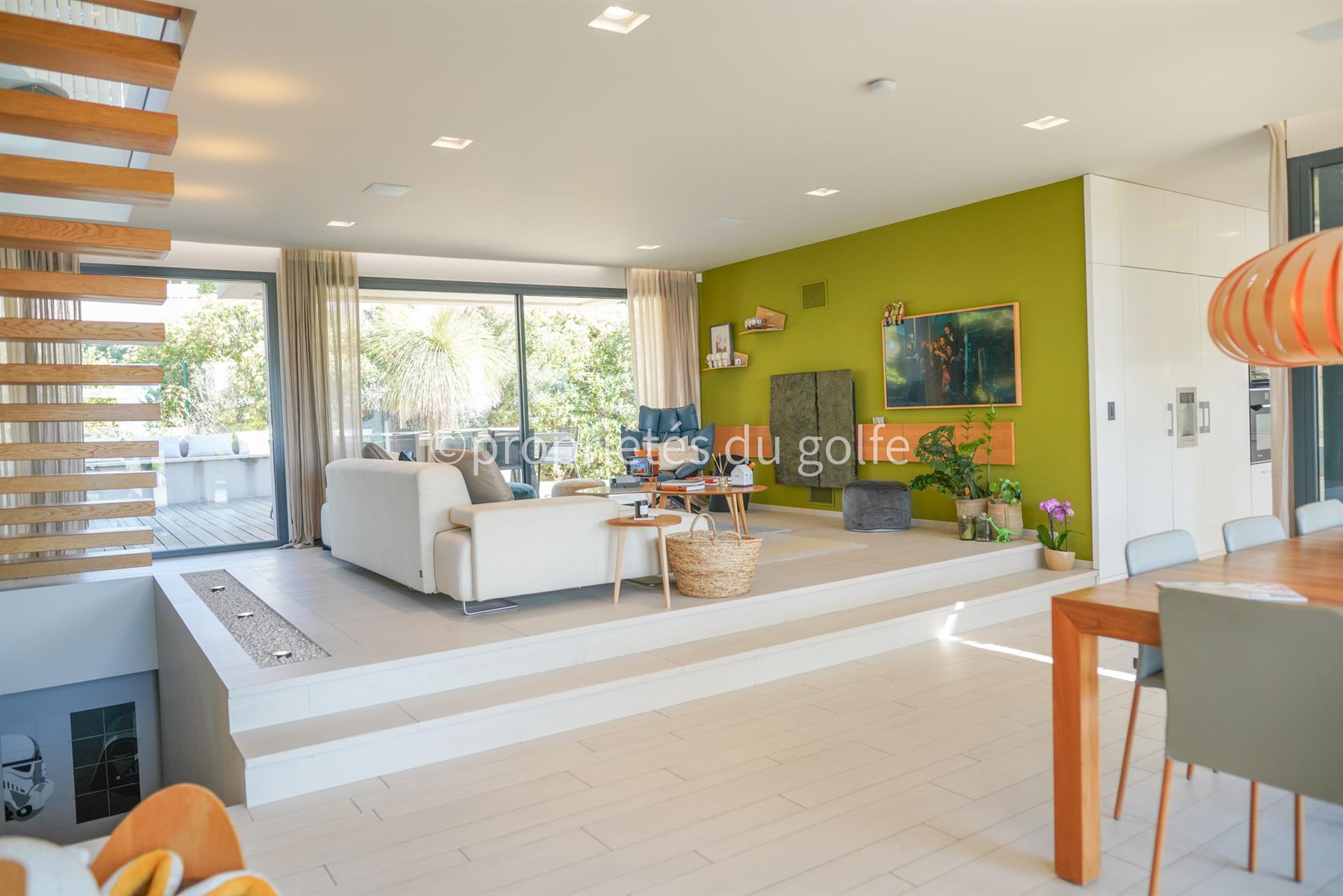 Sète, bas Saint Clair sur, lujosa villa contemporánea de 8 habitaciones,