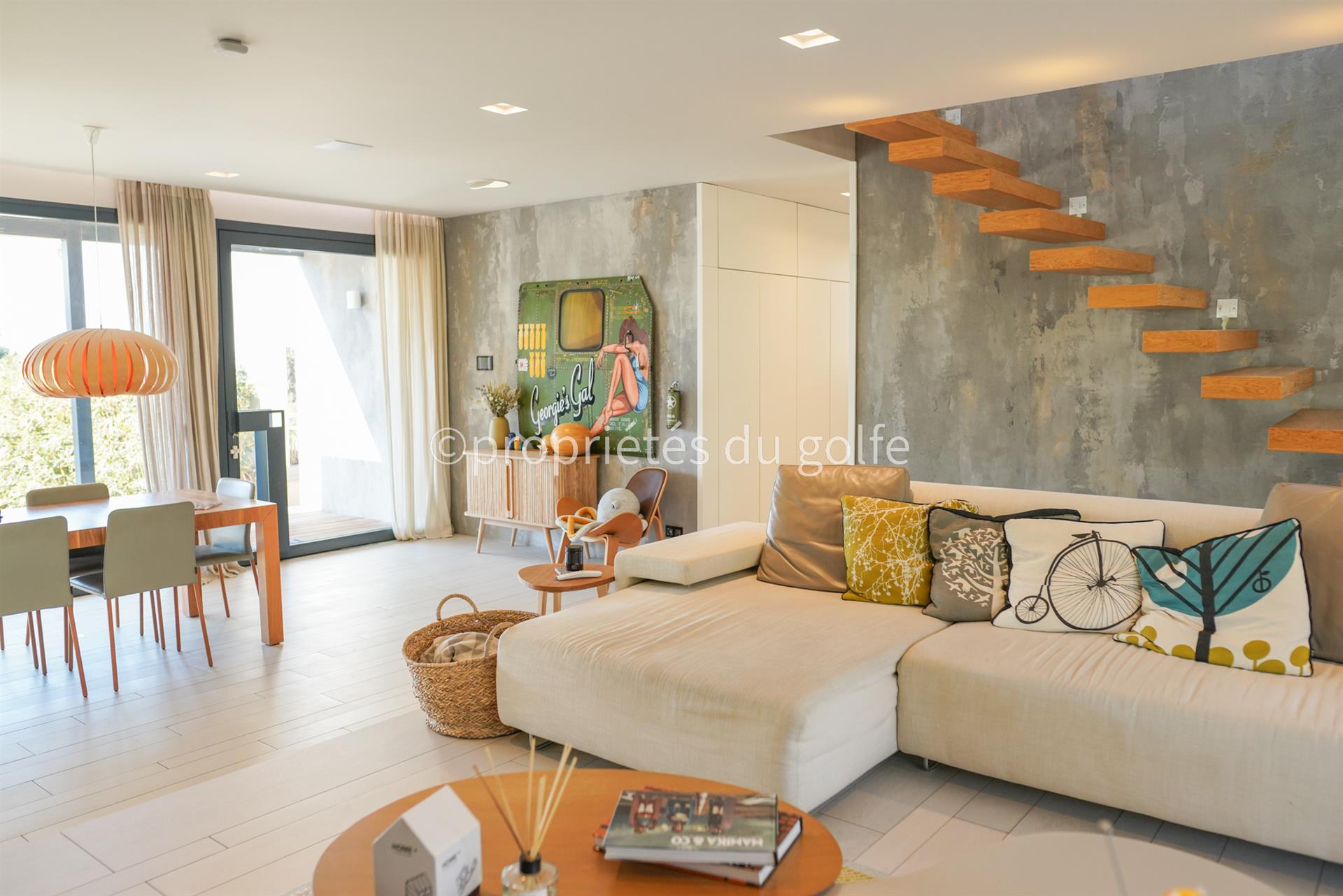 Sète, bas Saint Clair sur, lujosa villa contemporánea de 8 habitaciones,