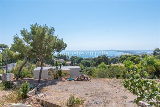 Sète - Mont Saint Clair south, serviced land with panoramic sea view,