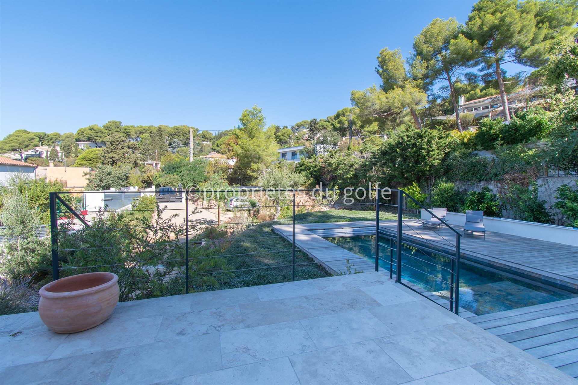 Sète, bas saint clair sur, encantadora propiedad con piscina,