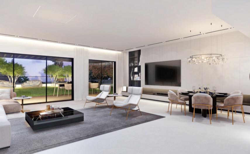For sale an apartment in a new 8-story building in the Carmel Center in Haifa