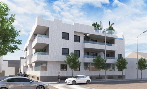 New Build Apartments With Solarium In Los Alcazares