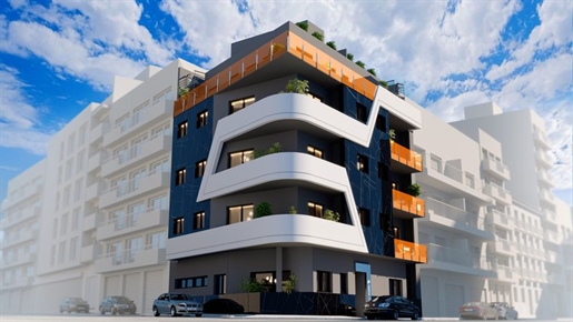Belos apartamentos de construção nova a 250m da praia em Torrevieja