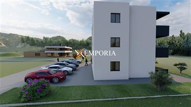 Apartment with roof terrace in Murvica near Zadar, new building, 74,14 m2