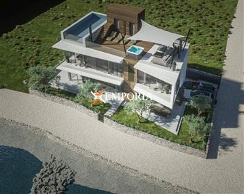 Nouvelle villa de luxe - 1ère rangée à la mer * Piscine * Jacuzzi * Ascenseur * Sauna