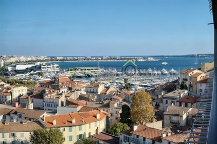 Centro di Cannes, trilocale con Vista Mare e terrazzo