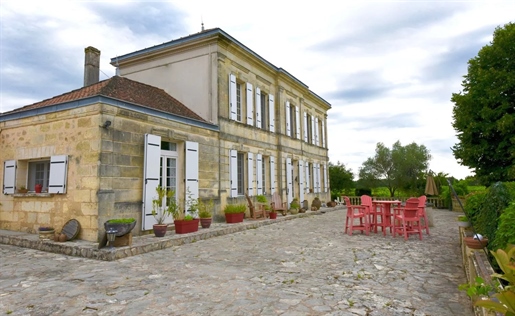 Château viticole en Aoc Côtes de Bourg sur 11 hectares – Réf 1029