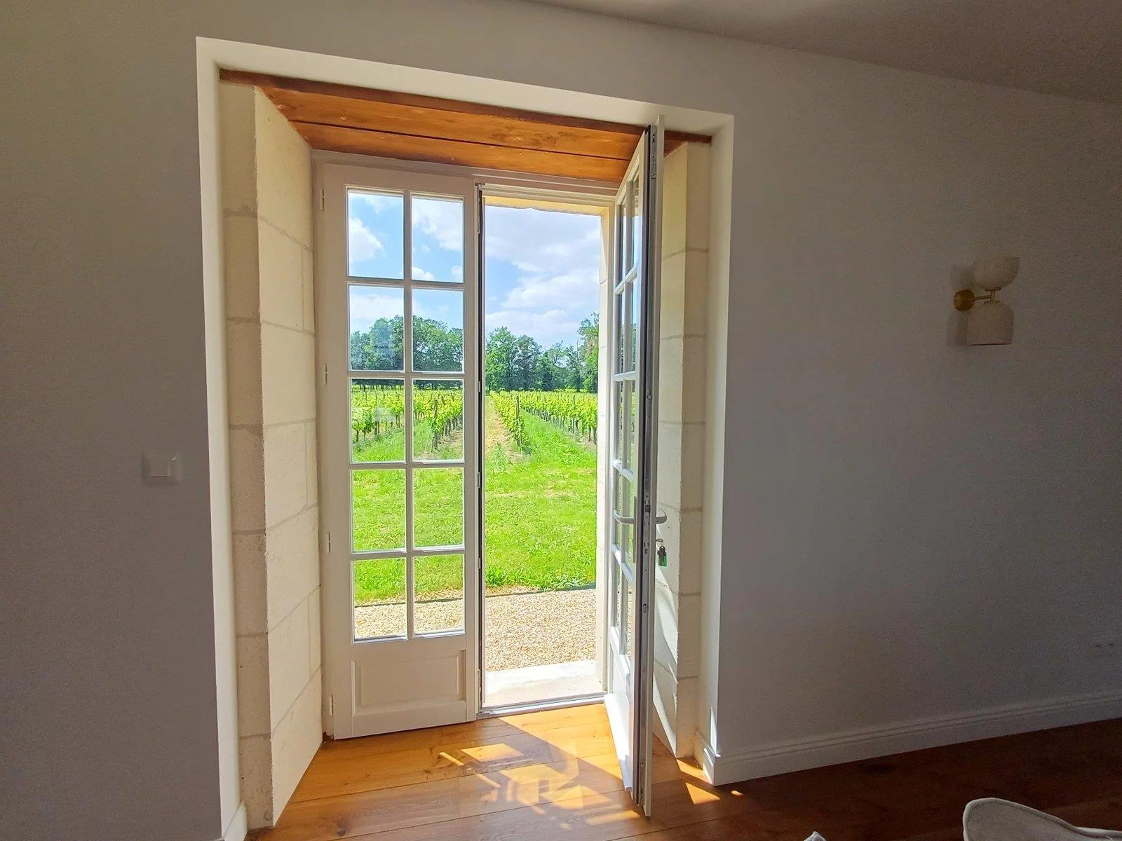 Elegant "Maison de Maître" with Pool and Vineyard Views near Jonzac