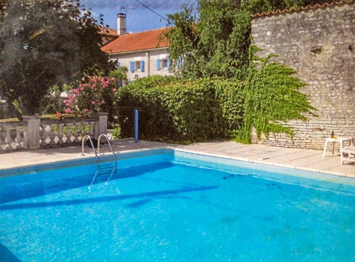 Very pretty stone village house with pool