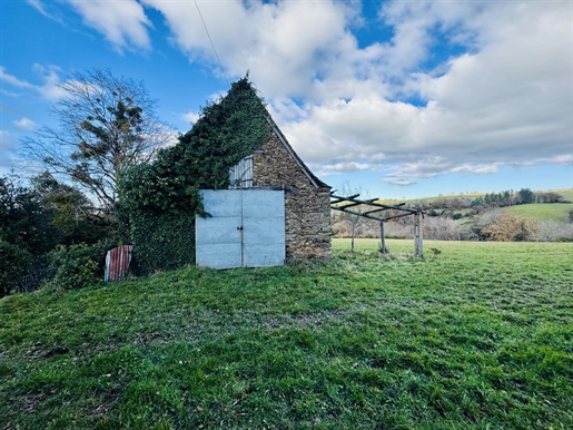 Charmante Grange en Pierre avec Vue Panoramique dans le Ségala