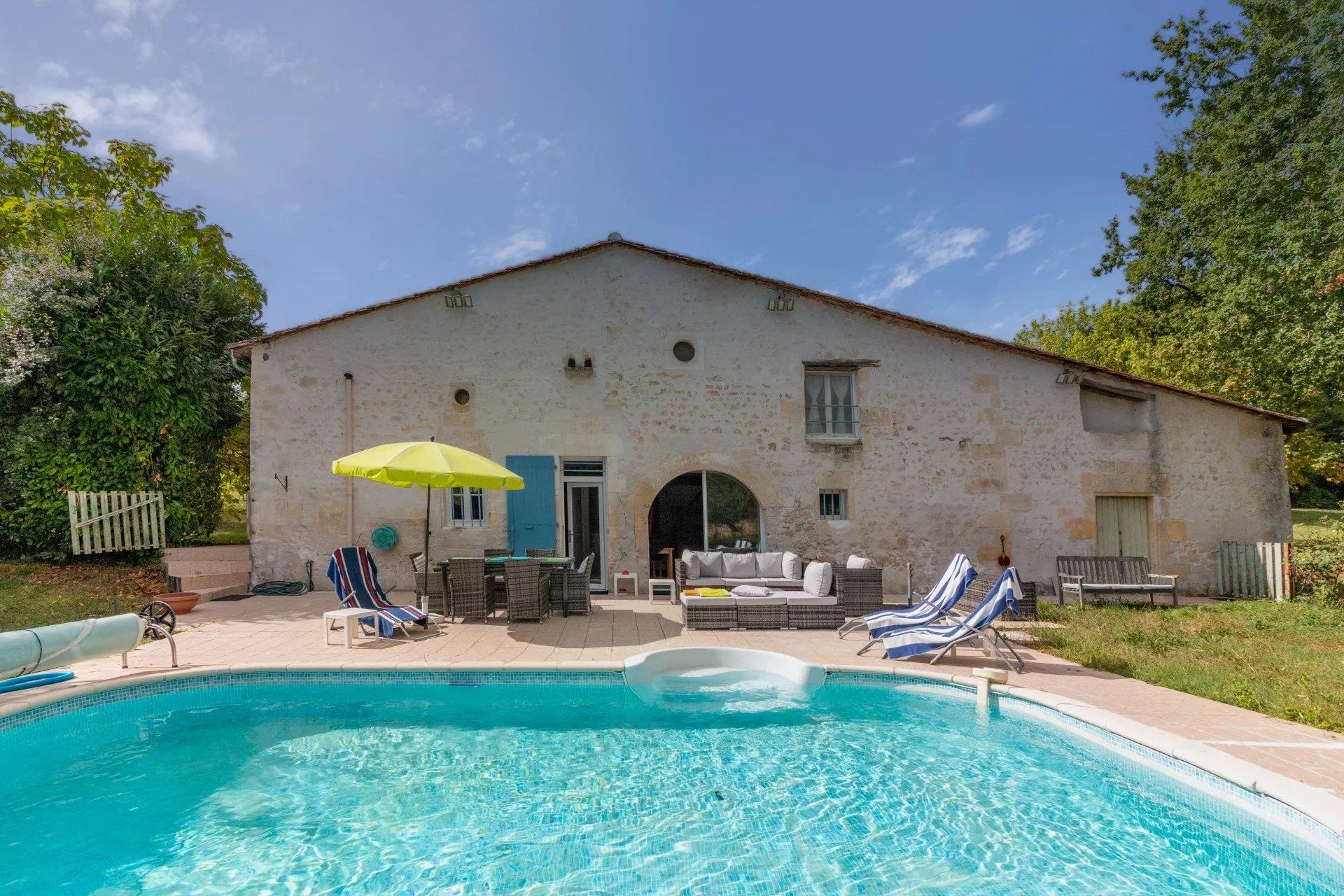 Beautiful Character property with pool and guest annexe in fabulous location (instant income potenti